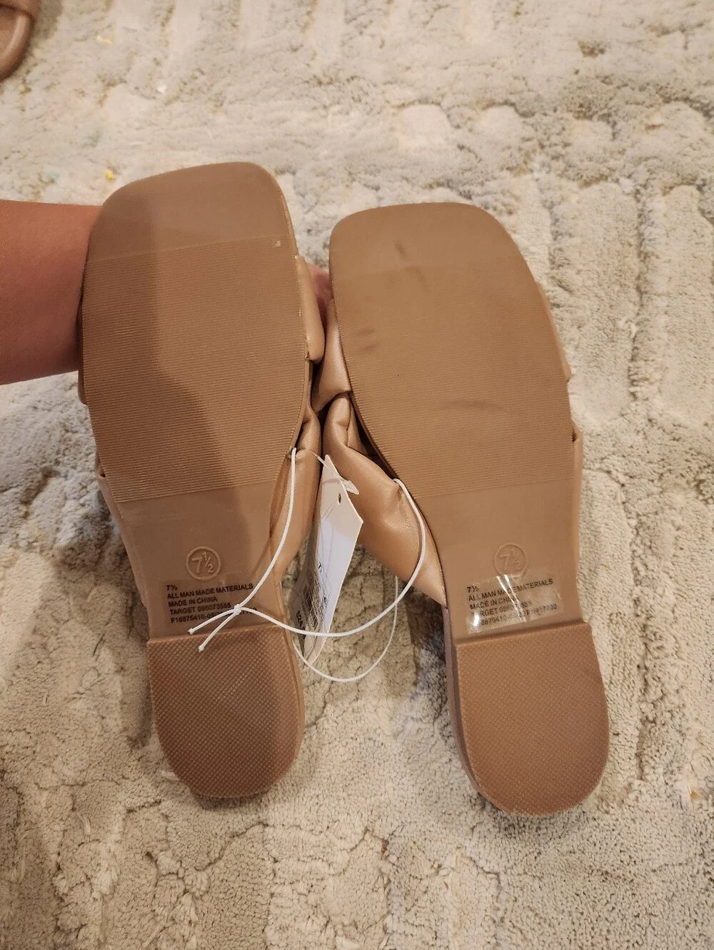 ✨️🥰NWT Women's Lisa Slide Sandals - A New Day Tan - Picture 5 of 5